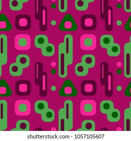 Nordic lights seamless pattern. Suitable for screen, print and other media.