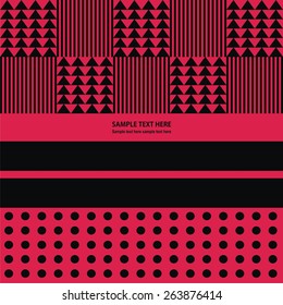 nordic magenta pattern