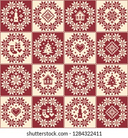 Nordic pattern illustration.