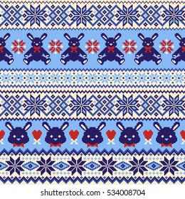 Nordic pattern illustration