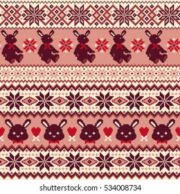 Nordic pattern illustration