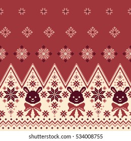 Nordic pattern illustration