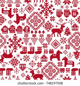 Nordic pattern illustration