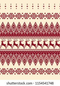 Nordic pattern illustration.
I designed a traditional Nordic pattern,
