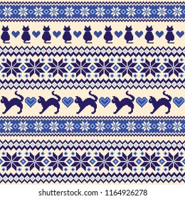 Nordic pattern illustration.
I designed a traditional Nordic pattern,
