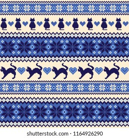 Nordic pattern illustration.
I designed a traditional Nordic pattern,
