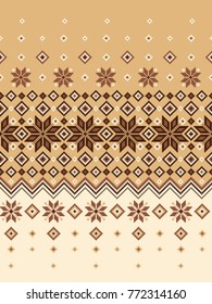 Nordic pattern illustration. I designed a traditional Nordic pattern
