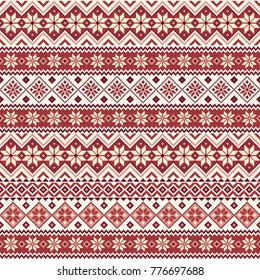 Nordic pattern illustration vector
