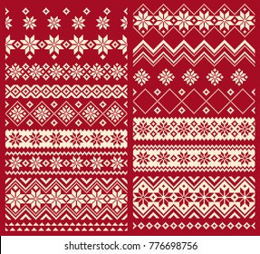 Nordic pattern illustration vector
