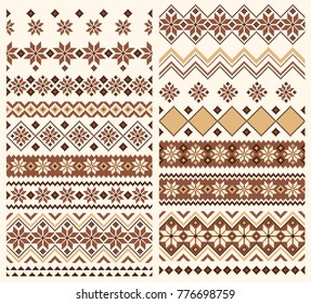 Nordic pattern illustration vector
