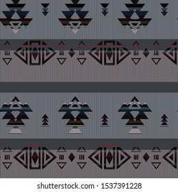 Nordic pattern illustration vector. New Year or winter design. Sweater ornaments for scandinavian pattern. Vector illustration.
