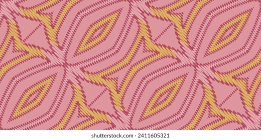 Patrón nórdico Patrón aborigen australiano sin soldadura Motif bordado, vectores de bordado Ikat Diseño para el bordado de frontera impresa egipto antiguo