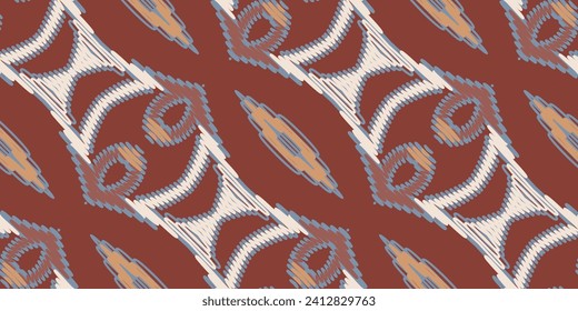 Nordisches Muster Seamless Australian aborigine-Muster Motif Stickerei, Ikat Stickerei Vektordesign for Print kurta muster musghal motifs tapestem Muster florale Wiederholung