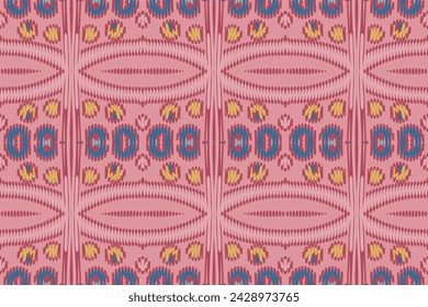Nordic pattern Seamless Australian aboriginal pattern Motif embroidery, Ikat embroidery vector Design for Print pattern vintage flower folk navajo patchwork pattern