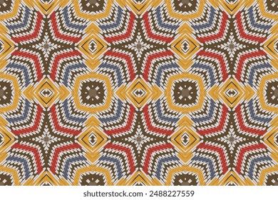 Nordic pattern Seamless Australian aboriginal pattern Motif embroidery, Ikat embroidery vector Design for Print indigenous art aboriginal art pattern floral kurti mughal border