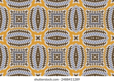 Patrón nórdico Patrón aborigen australiano sin fisuras Bordado de motivos, Ikat bordado Vector Diseño para imprimir bufanda hijab patrón pañuelo ikat Vector Kurti seda modelo mogol patrones