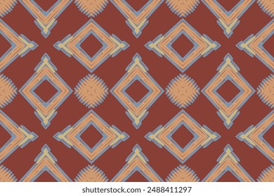 Patrón nórdico Patrón aborigen australiano sin fisuras Bordado de motivos, Ikat bordado Vector Diseño para imprimir corbata teñido funda de almohada sambal puri kurti mughal architecture