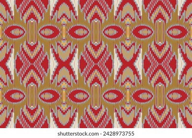 Patrón nórdico Arquitectura mogol sin fisuras Bordado de motivos, vector de bordado Ikat Diseño para Imprimir patrón escandinavo sari patrón étnico gitano de la natividad