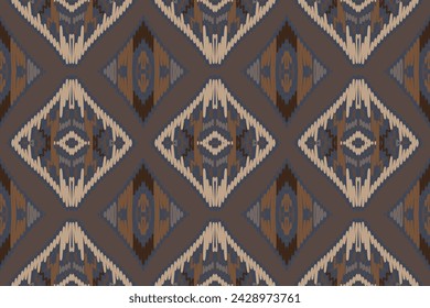 Nordic pattern Seamless Mughal architecture Motif embroidery, Ikat embroidery vector Design for Print vyshyvanka placemat quilt sarong sarong beach kurtis Indian motifs