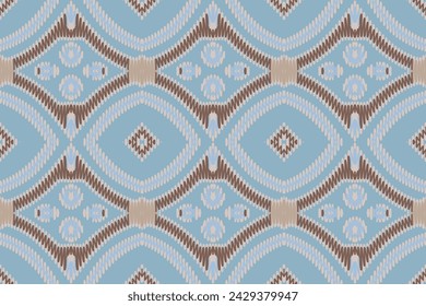Nordic pattern Seamless Mughal architecture Motif embroidery, Ikat embroidery vector Design for Print border embroidery ancient egypt