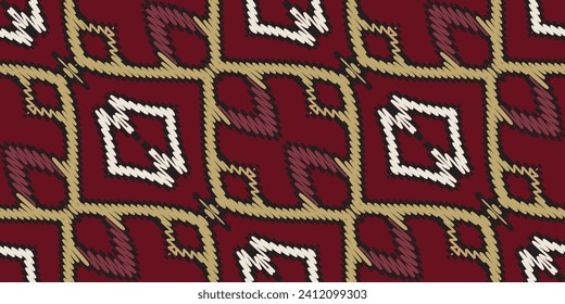 Nordic pattern Seamless Native American, Motif embroidery, Ikat embroidery vector Design for Print border embroidery ancient egypt