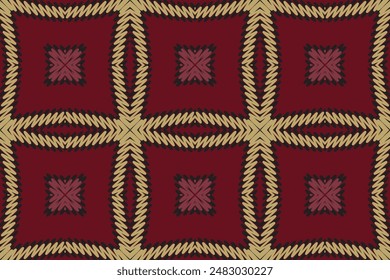 Patrón nórdico inconsútil nativo americano, bordado de motivos, diseño de Vector de bordado Ikat para imprimir jeroglíficos egipcios patrón geo tibetano