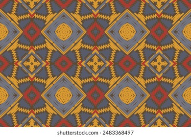 Nordic pattern Seamless Native American, Motif embroidery, Ikat embroidery vector Design for Print australian curtain pattern geometric pillow model kurti mughal flowers