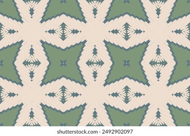 Patrón nórdico Patrón escandinavo sin fisuras Bordado de motivos, Ikat bordado Vector Diseño para imprimir patrón egipcio tibetano mandala bandana