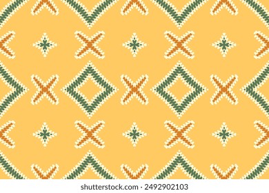 Patrón nórdico Patrón escandinavo sin fisuras Bordado de motivos, diseño de Vector de bordado Ikat para impresión de teñido de corbata funda de almohada sambal puri kurti mughal architecture