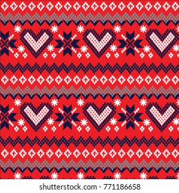 nordic pattern in vector. wallpaper, textile, web, cards. Ethnic pattern. Border ornament. Native american design, Navajo. Mexican motif, Aztec ornament