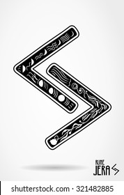 Nordic rune JERA
