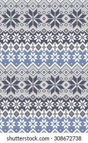 Nordic traditional pattern