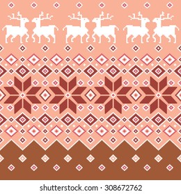 Nordic traditional pattern