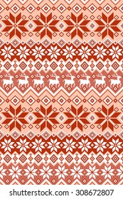 Nordic traditional pattern