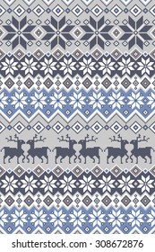 Nordic traditional pattern