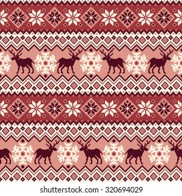 Nordic traditional pattern