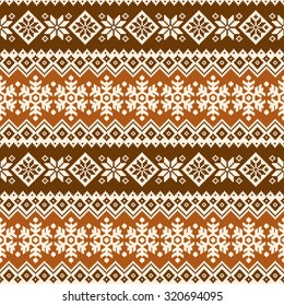 Nordic traditional pattern