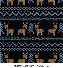 Nordic traditional pattern.  wallpaper, textile, web, cards. Ethnic pattern. Border ornament. Native american design, Navajo. Mexican motif, Aztec ornament