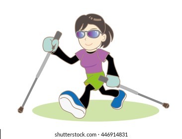 Nordic Walking B (Woman)