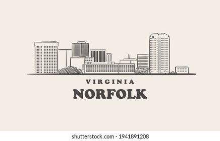 Norfolk Skyline Hd Stock Images Shutterstock