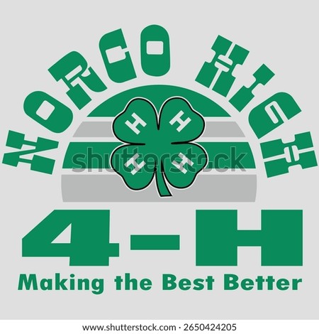 norko high 4-H making the best better design, 