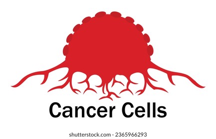 
Normal Cell and Cancer Cell Vector Design, 100% vector illustration design