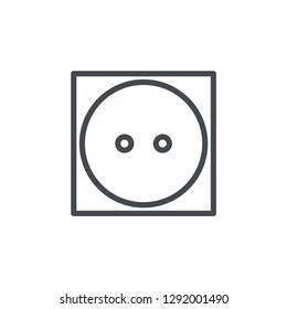 Normal heat icon isolated on white background. Laundry symbol modern, simple, vector, icon for website design, mobile app, ui. Vector Illustration