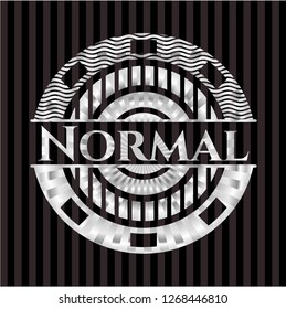 Normal silvery badge