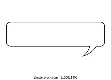 Normal speech bubble,