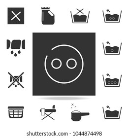 normal temperature indicator icon. Detailed set of laundry icons. Premium quality graphic design. One of the collection icons for websites, web design, mobile app on white background