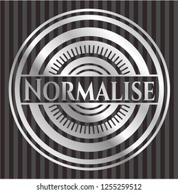 Normalise silver badge or emblem