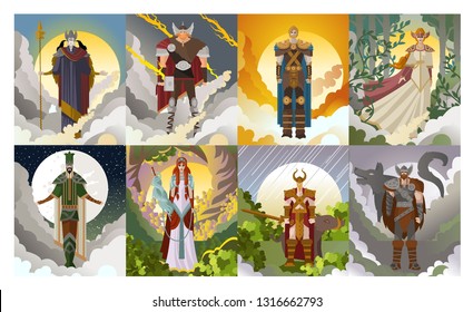 Norse Germanic Gods Mythology