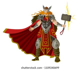 norse mythology thor god