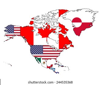 World Flag Map Without Background Stock Vector (Royalty Free) 173952923 ...